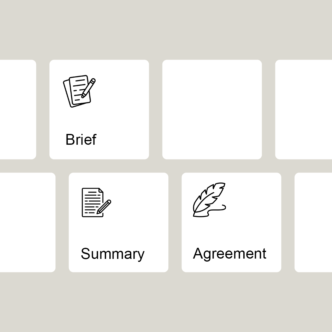 Brief Drafting interface